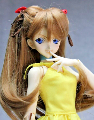 VISPO DOLL Evangelion Asuka Doll 2 Yellow One Piece Ver VISPO DOLL Evangelion Asuka Doll 2 Yellow One Piece Ver