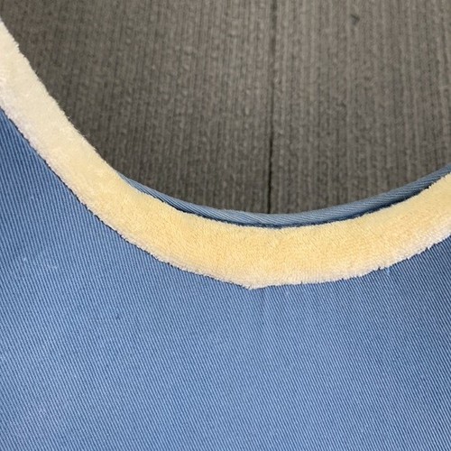Faded Glory Visor Hat Womens OS Blue Solid Blank Hard Brim Terry Cloth Sweatband - Picture 10 of 12