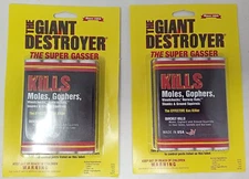 2 Pack of The Giant Destroyer Super Gasser For Ground Rodents SHIPS FREE