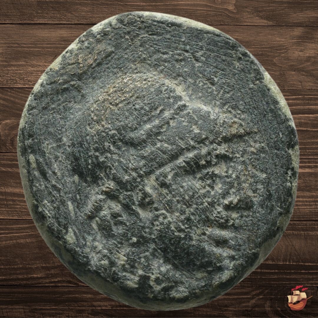 Moneda griega antigua - Pontos Amisos - Mitradates VI (111-90 aC) Ares #679