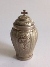 Ampolla per oli Sacri, crismera per catecumeni, primi '900