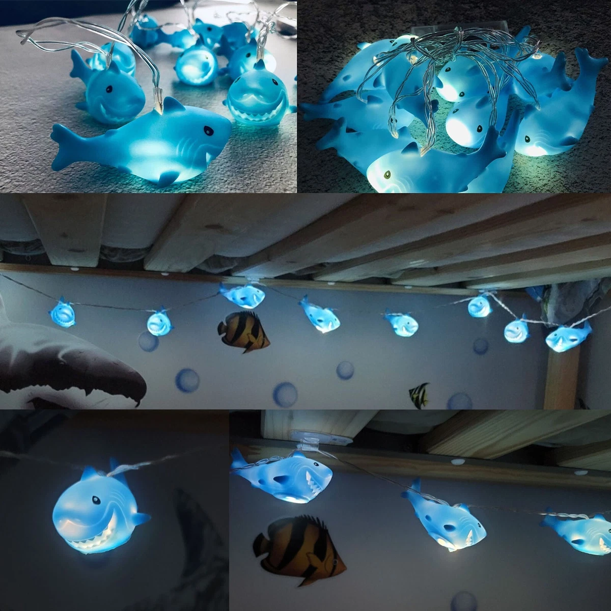 Fish shaped lights deals