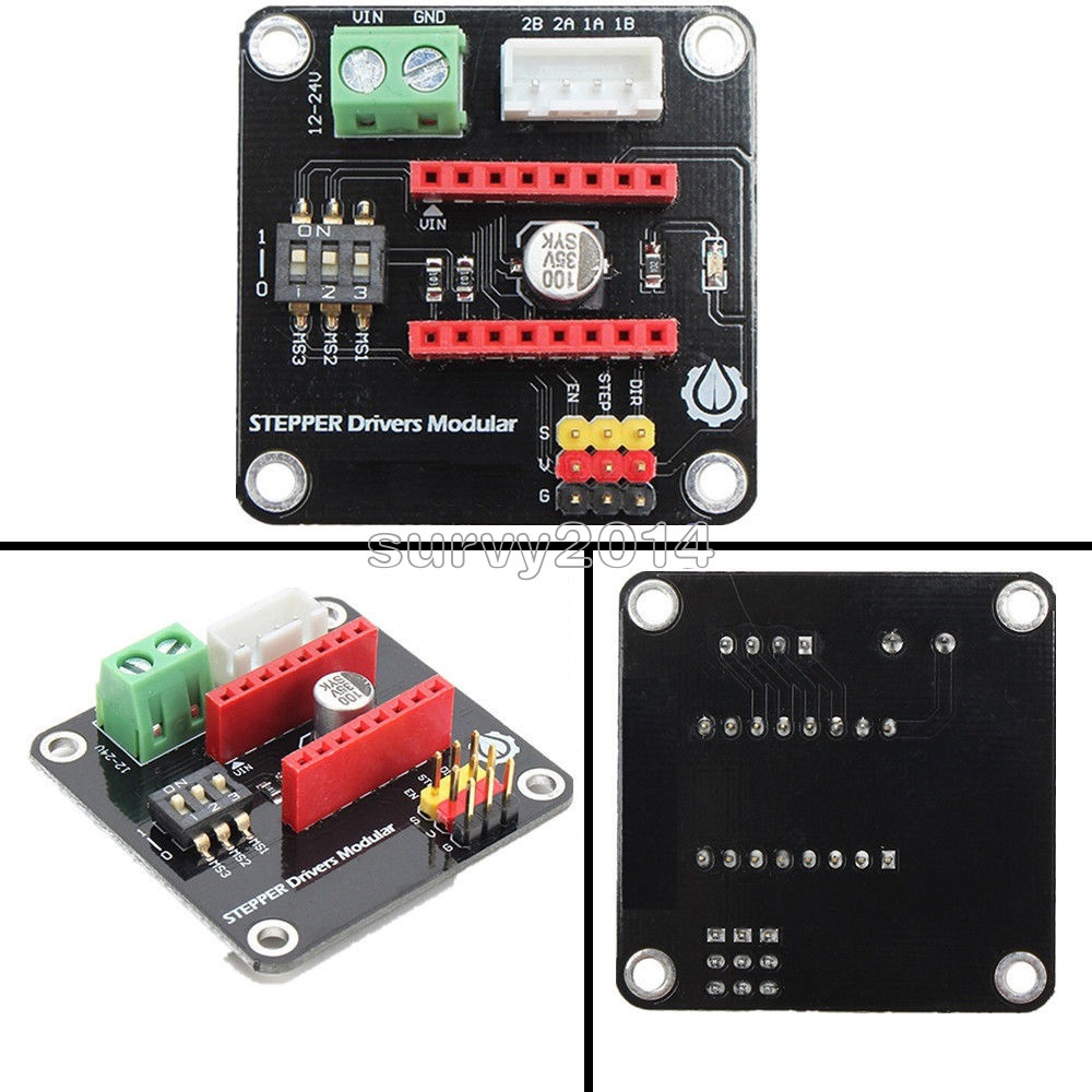 42 CH Stepper Motor Driver Expansion Board DRV8825/A4988 For R3 3D