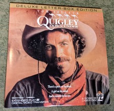 QUIGLEY DOWN UNDER TOM SELLECK Deluxe Letter Box LASER DISC LD