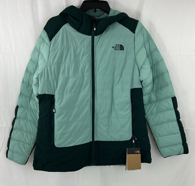The North Face ThermoBall 50/50 Jacket Womens XL Wasabi/Ponderosa Green MSRP 350