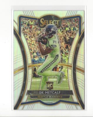 2019 Select Prizm Silver #182 D.K. Metcalf RC Rookie Seahawks