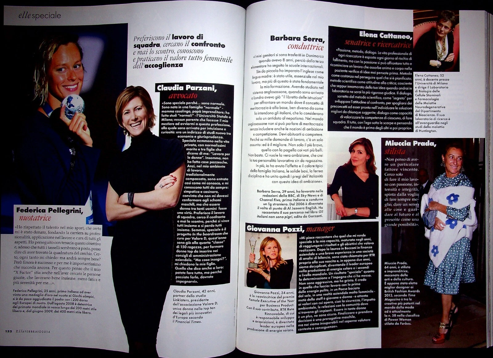  magazine elle italia febbraio 2014 