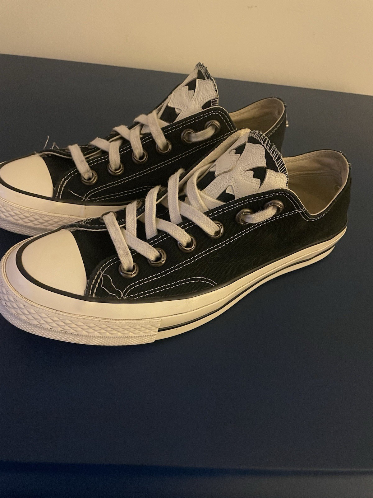 Chrome Hearts Converse Chuck Taylor Silver Dagger Mens size 7.5 thumbnail 2