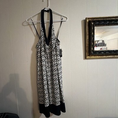 GNW Dress Women's Size 16 Halter Knee Length Fit N Flare