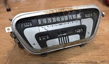 1953-55 Ford F 100 Original Instrument Dash Cluster In Working Condition 1953-55 Ford F 100 Original Instrument Dash Cluster In Working Condition