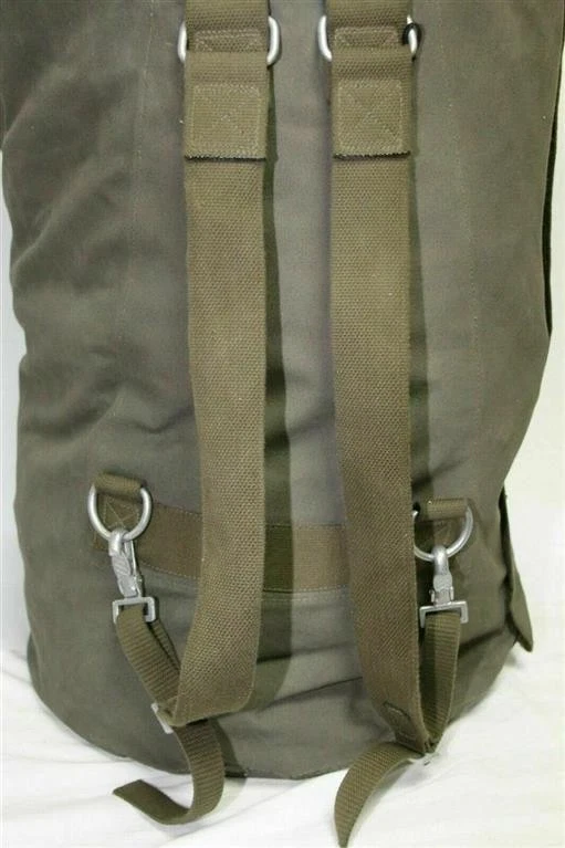 Original Bundeswehr Seesack oliv Robust mit Reißverschluss 120l BW Transportsack - Bild 2 von 2
