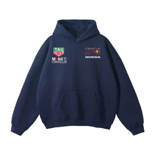 Oversized Red Bull Racing F1 Hoodie – Unisex Formula 1 Sweatshirt