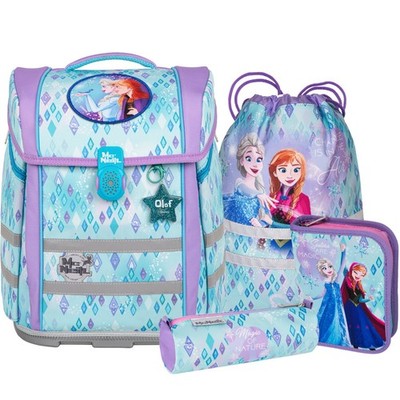 McNeill Schulranzen Frozen Set 5 Teilig Perfecto Disney Elsa Anna Mädchen
