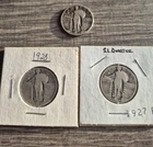Lot Of (3) 1927 P, 1928,1930  Standing Liberty Quarter 25¢- Nice Coin