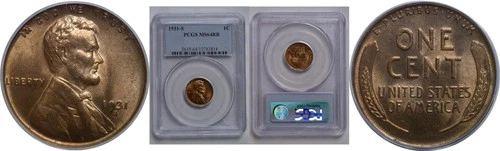 1931-S Lincoln Cent   PCGS MS-64 RB
