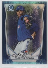 2014 Bowman Chrome Prospects Bubbles Refractor 73/99 Alberto Tirado #BCP8 0a1