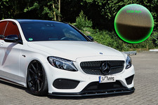 Spoilerschwert Frontspoiler aus ABS für Mercedes C-Klasse 43AMG W205 in OEM Opt. Spoilerschwert Frontspoiler aus ABS für Mercedes C-Klasse 43AMG W205 in OEM Opt.