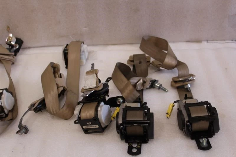 Honda Odyssey 2007 juego de cinturón de seguridad delantero trasero 7 piezas beige Foto 4 de 4