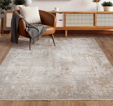 Seville Nasrid Beige Abstract 04 Neutral Large Area Geometric Living Room Rug