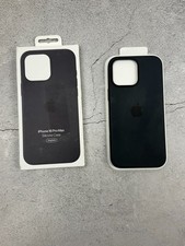 GENUINE Apple Silicone With MagSafe FOR iPhone 16 PRO MAX Black