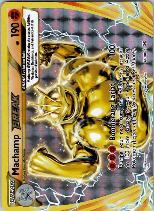 Machamp BREAK XY - Evolutions 60/108 Holo NM