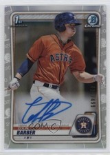 2020 Bowman Chrome Prospect Auto Refractor /499 Colin Barber #CPA-CBA Auto 0p16