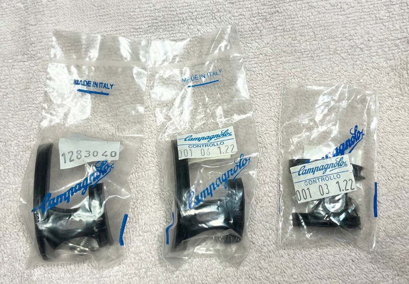 Campagnolo Bottom Bracket Nylon Cable Guide, lot of 3