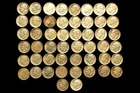 Lot of 50 Roosevelt Dimes 1946-55   All "S" Mint Marks  90% Silver