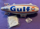 Vintage Original Gulf Airship Blimp Gas/Oil Garage Hanging Advertising Sign