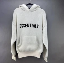 Fear of God Essentials Knit Sweater 'Buttercream' Size Small (S)
