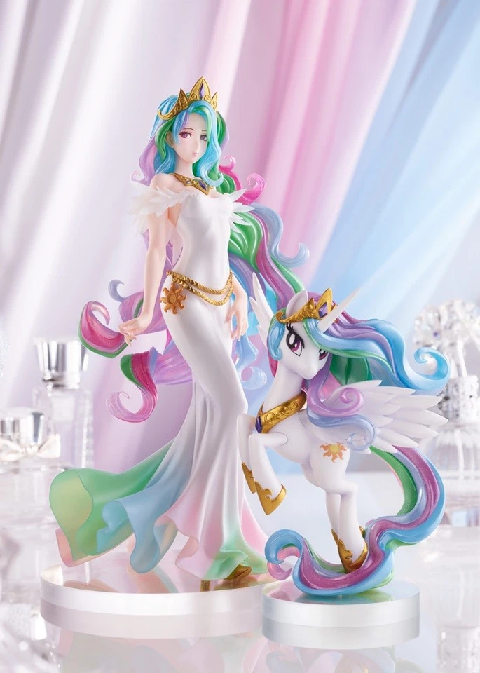 Figura Bishoujo Kotobukiya My Little Pony Princesa Celestia Escala 1/7 Vendedor de EE. UU. Foto 3 de 4