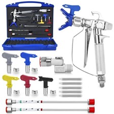 16 PCS Airless Paint Sprayer Gun Kit, 3600 PSI High Airless Paint Sprayer Gun...