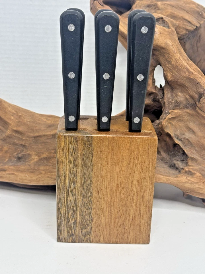 Cuchillos Cuchillos de carne J A Henkles International 6 Eversharp 35197-100 con bloque Foto 2 de 4