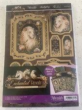 REDUCED!  Hunkydory The Enchanted Realm Deluxe Card Collection - Big Cat & More