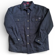 Men s Dickies Black Jacket Size L Quilted Inside