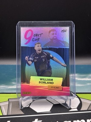 2026 PANINI PDC World Championship 9 Dart Club /80 Card William Borland NINE-11