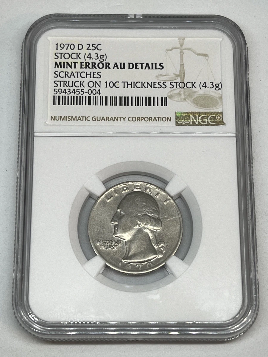 1970 Washington Quarter US Coin Errors for sale | eBay