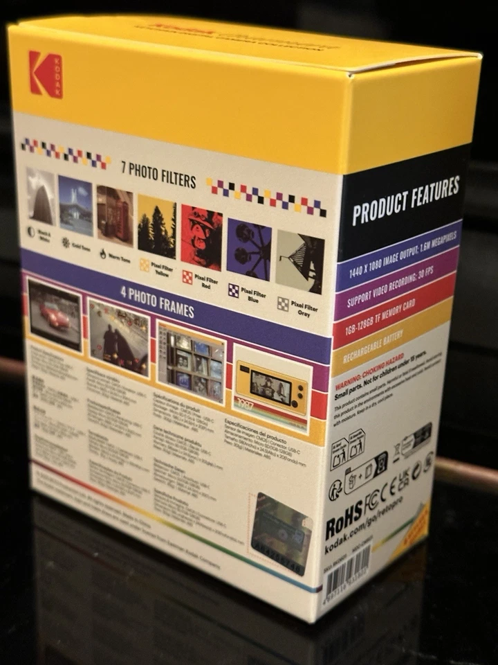 Kodak CHARMERA Keychain Digital Camera Collectable Blind Box ✅ SINGLE BOX✅ - Image 2 of 4