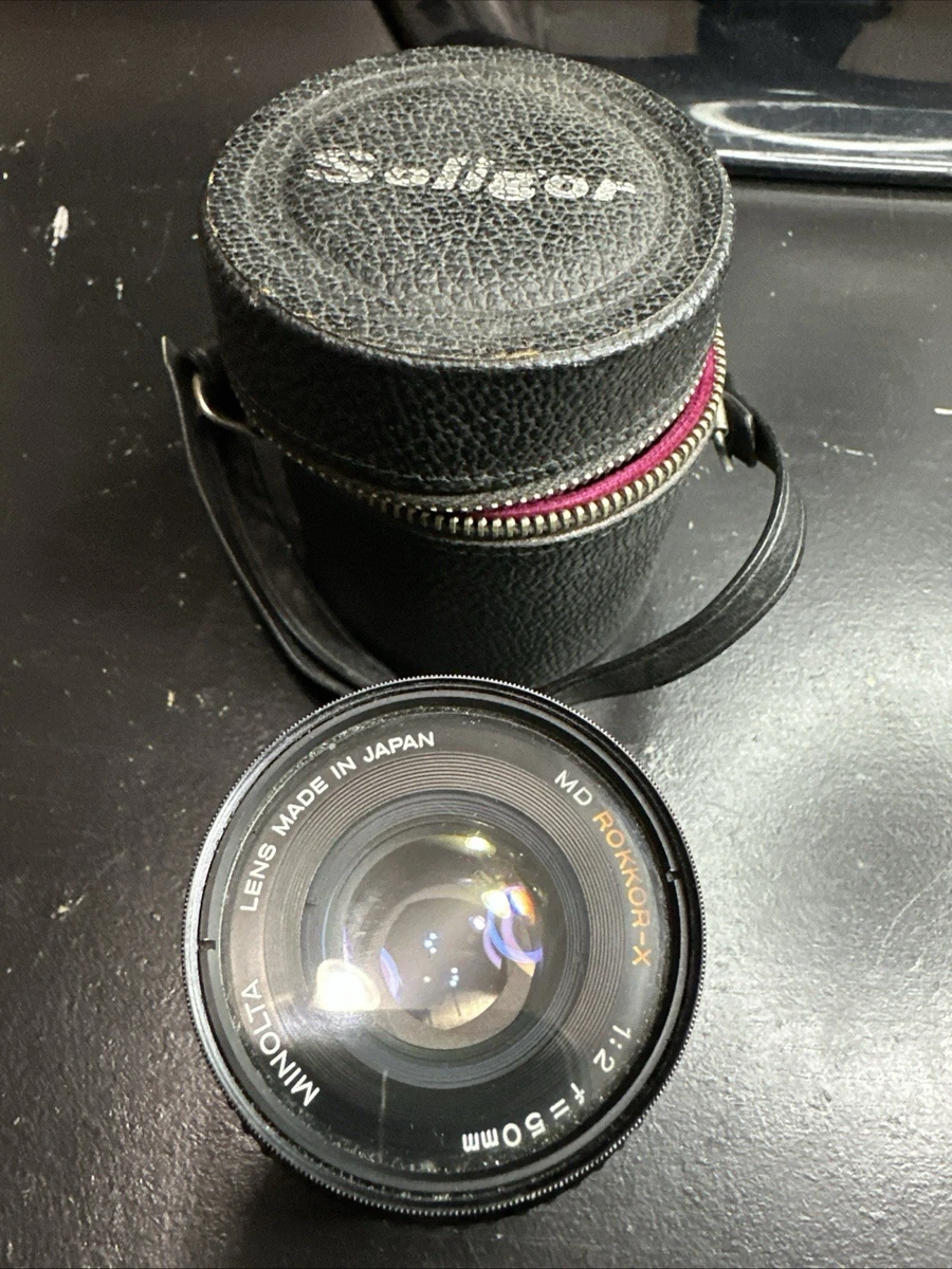 Minolta Rokkor-X 50mm Focal Camera Lenses for sale | eBay