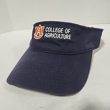 Auburn University College Of Agriculture Visor Hat Strapback Blue
