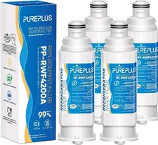 Refrigerator Filter For Samsung DA97- 08006C DA97-17376B HAF-QIN - 4 PACK