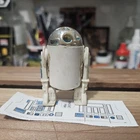 Vintage 1977 Kenner STAR WARS R2-D2 DROID For Repair + Replacement Sticker