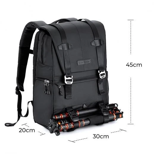 K&F Concept 20L Camera Backpack Photographers Camera Bags for Canon/Nikon/Sony - Image 3 of 4