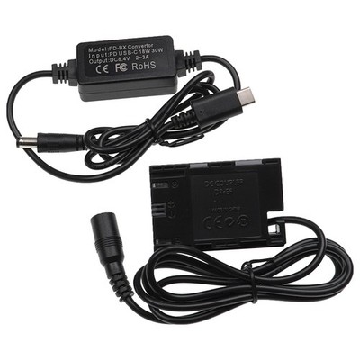 USB Netzteil für Canon ACK-E6 8,4V 2m + DC-Kuppler