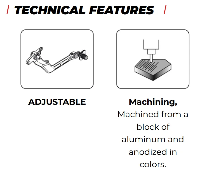 Puig Leva Freno Posteriore Pedale Argento Alluminio Suzuki GSX-S1000 2022 - 2025 - Immagine 4 di 4