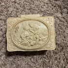 VTG Bakelite Plastic Celluloid Romantic Couple  Jewelry Box