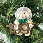 Vintage Hallmark Ornament Lot 1980 Angels Bunny Rabbits Polar Bear Turtle 1997 — photo 5