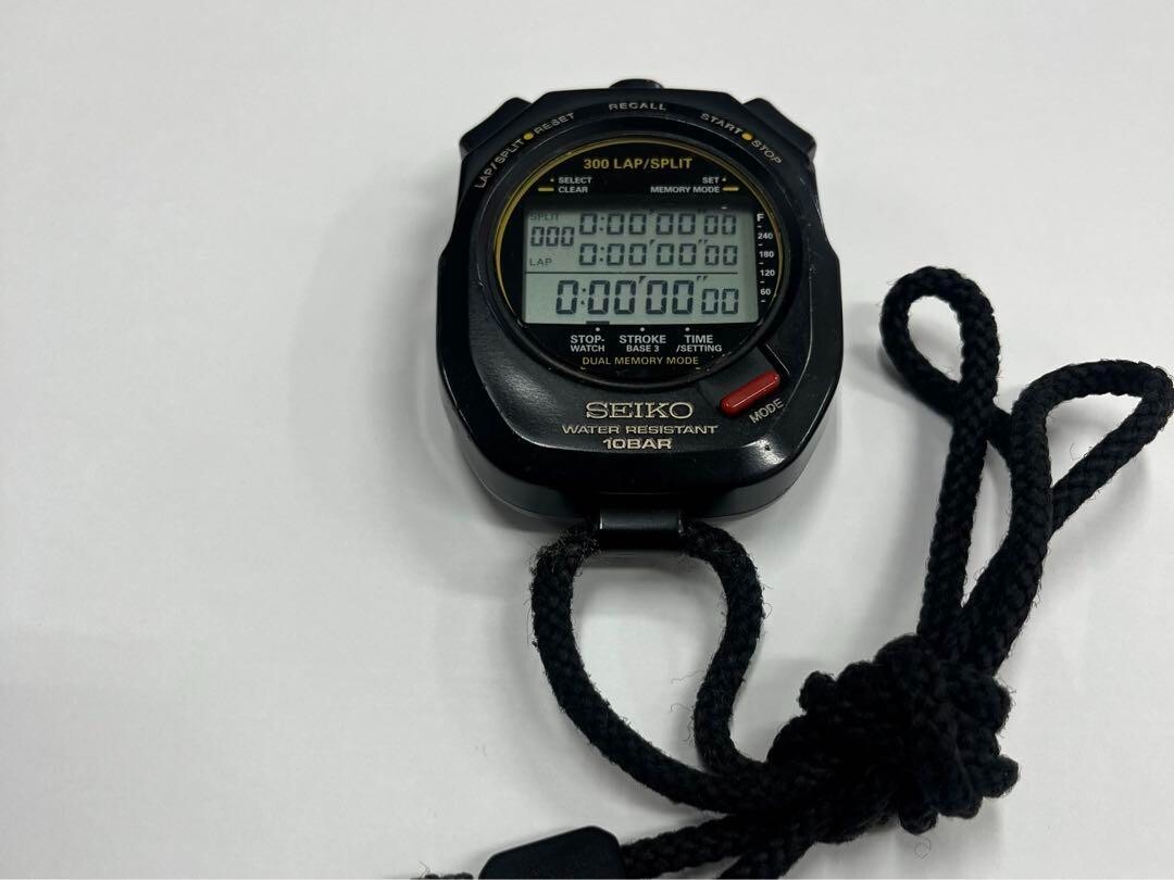 SEIKO ストップウォッチ 10BAR 防水 セイコー ストップウォッチ SEIKO ストップウォッチ 10BAR 防水 セイコー ストップウォッチ