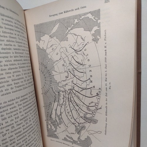 Dynamische Meteorologie by Felix M. Exner -1925 -German Antique Science Liter. - Picture 8 of 14
