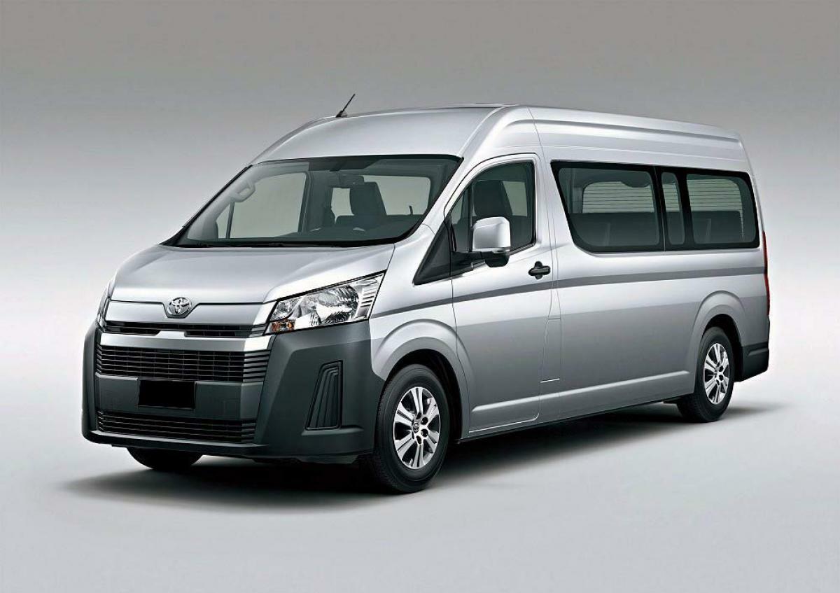 LHD) Black Door Handle Housing Cover For Toyota Hiace Commuter